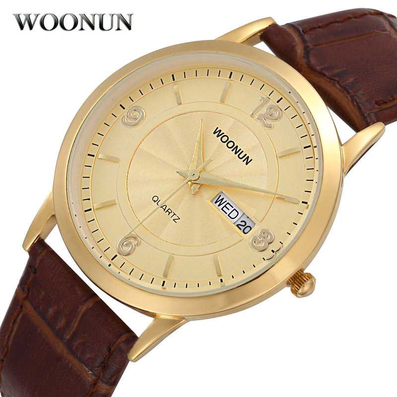 Smartwatch Watches For Men Brands - 2020 WOONUN Top Marke Luxus Gold