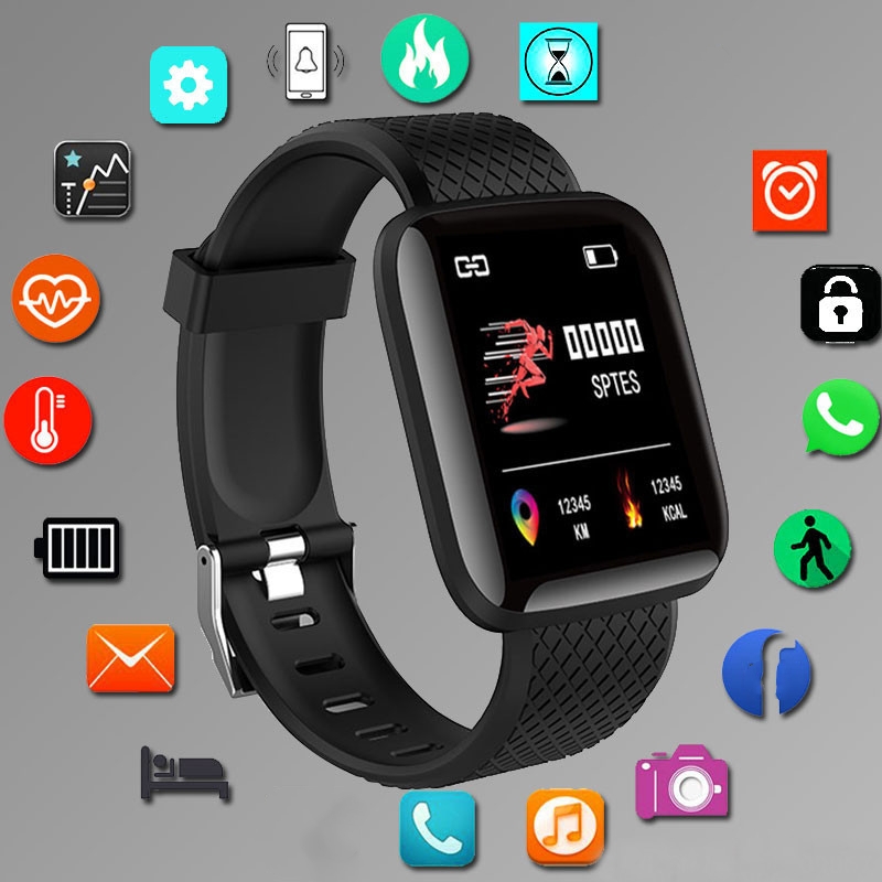 Watch Smartwatch Android - Sport Smartwatch Fitness Armband Musik Steuerung