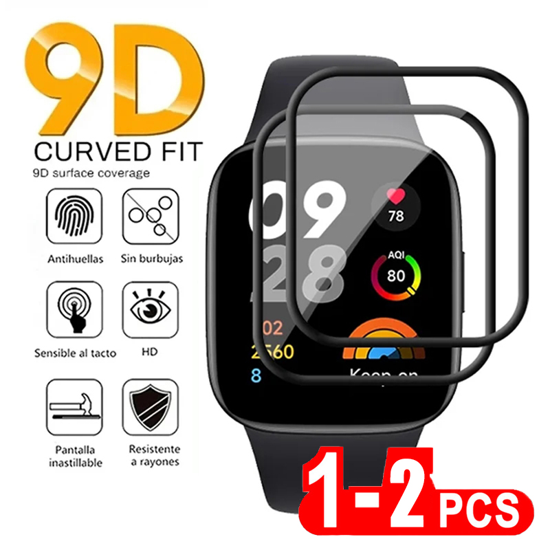 Smartwatch Watches Xiaomi - 2 Stück gehärtetes Glas für Redmi