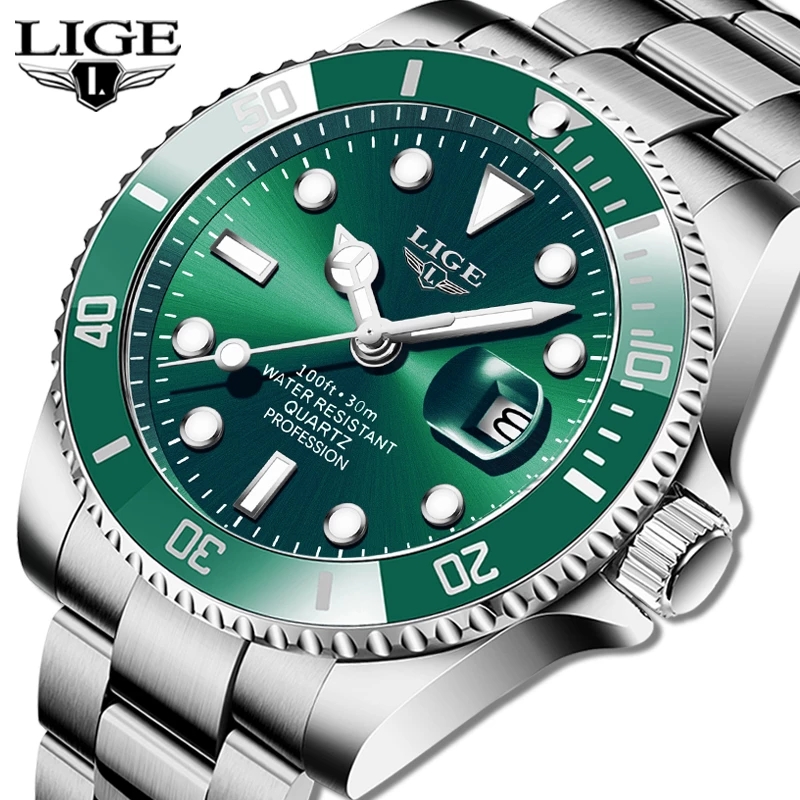 Smartwatch Watches For Men Brands - LIGE Top Marke Luxus Mode Taucher