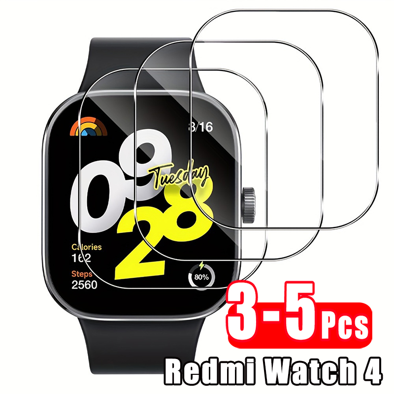 Smartwatch Watches Xiaomi - 3–5 Stück Premium gehärtetes Glas für
