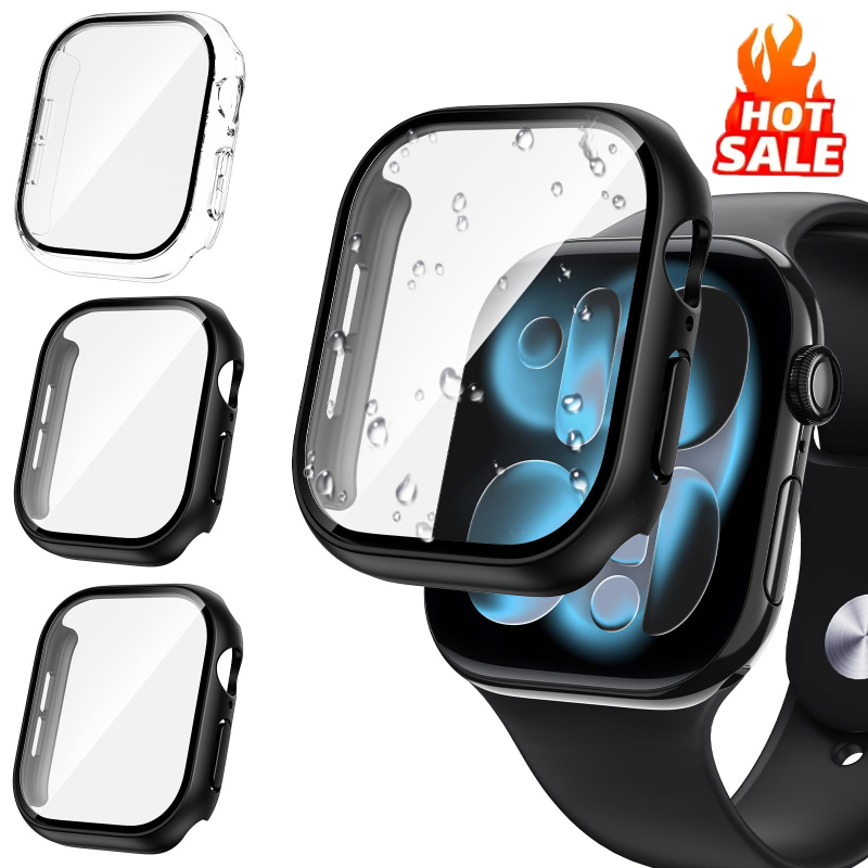 Iwatch Smartwatch Series 7 - 3 stücke Glas + Abdeckung Für