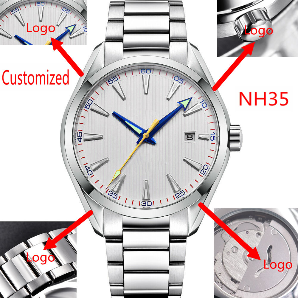 Smartwatch Watches For Men Brands - Benutzerdefiniertes Logo 41mm Herren Miyota/NH35 Automatikuhren