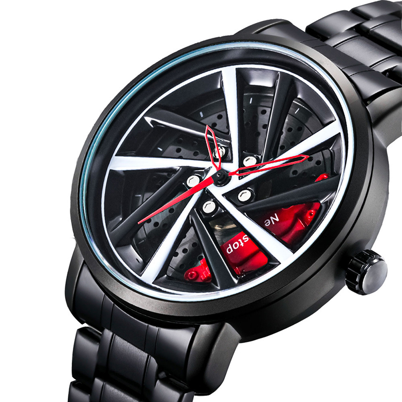 Smartwatch Trending Watches For Men - UTHAI Herrenuhr, modischer Trend, hohles Rad,