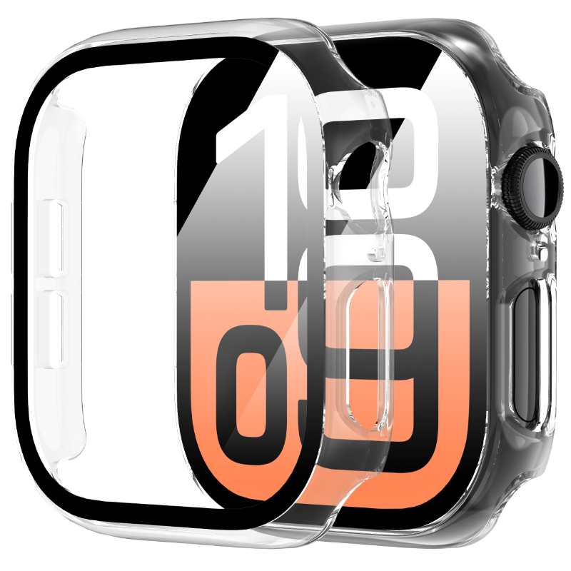 Gehärtetes Glas + Hülle für Ap – Iwatch Smartwatch Series 7 Bewertung und Preis