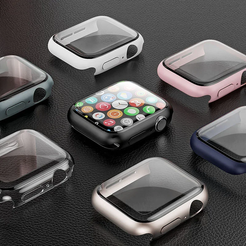 Gehärtetes Glas + Abdeckung fü – Iwatch Smartwatch Series 7 Bewertung und Preis