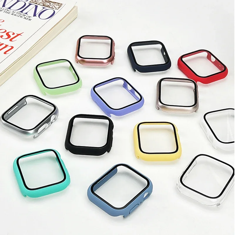 Gehärtetes Glas + Abdeckung fü – Iwatch Smartwatch Series 7 Bewertung und Preis