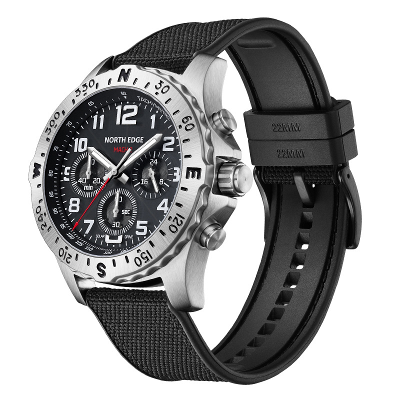 NORTH EDGE Herrenuhr, Solarene – Smartwatch Premium Watches For Men Bewertung und Preis