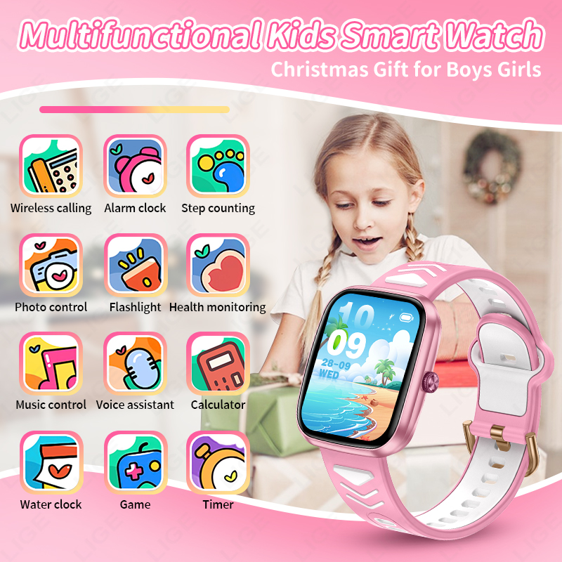 LIGE Smartwatch für Kinder, Ju – Smartwatch Watches For Girls Kids Bewertung und Preis