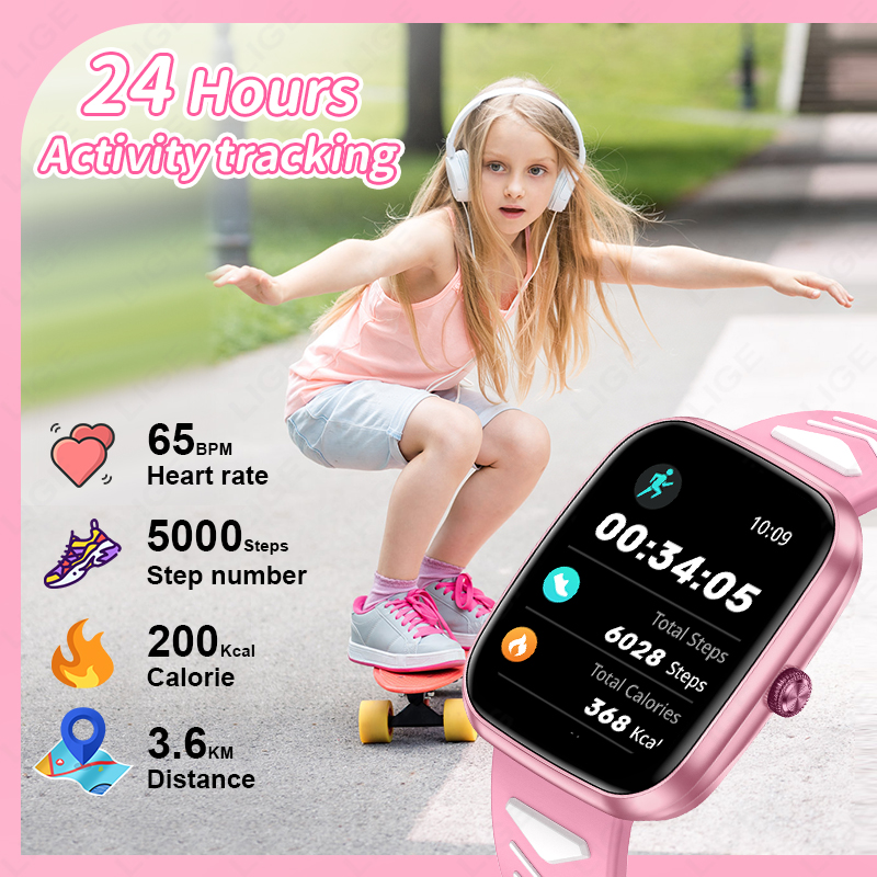 LIGE Smartwatch für Kinder, Ju – Smartwatch Watches For Girls Kids Bewertung und Preis