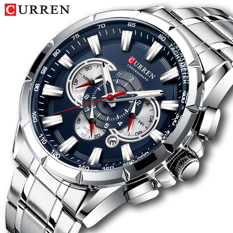 CURREN Armbanduhr Männer Wasse – Smartwatch Watches For Men Brands Bewertung und Preis