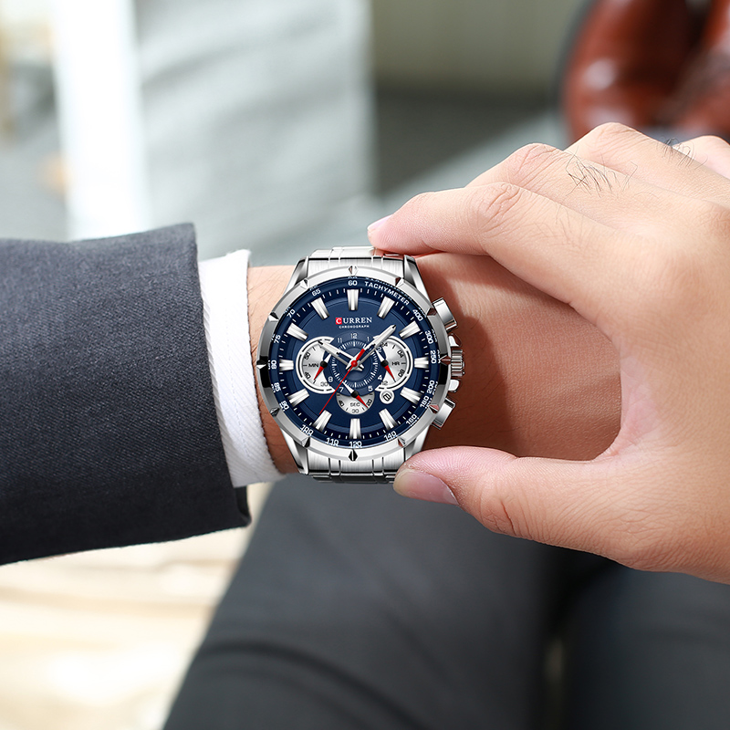 CURREN Armbanduhr Männer Wasse – Smartwatch Watches For Men Brands Bewertung und Preis