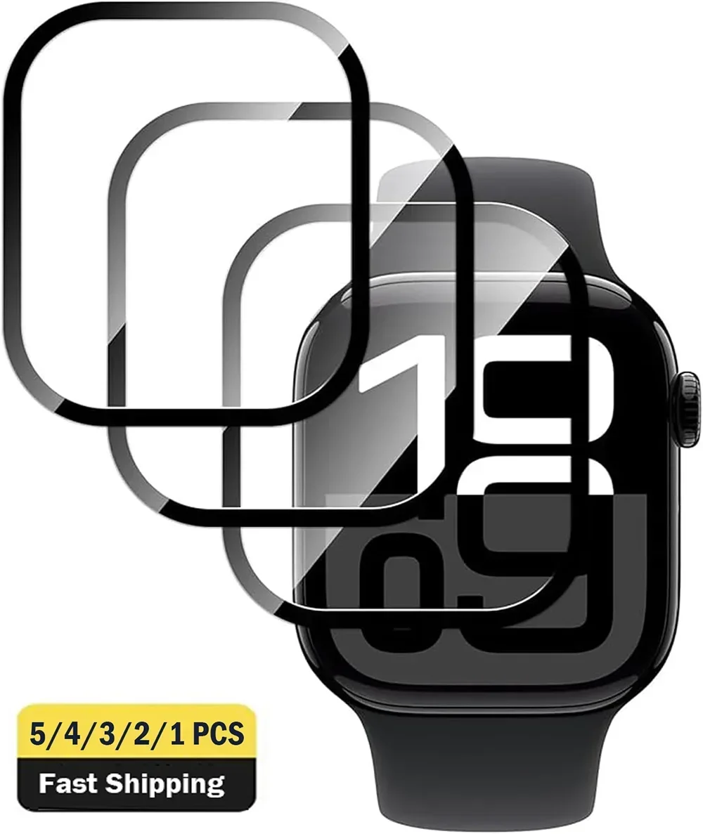5PCS Displayschutzfolie für Ap – Iwatch Smartwatch Series 7 Bewertung und Preis