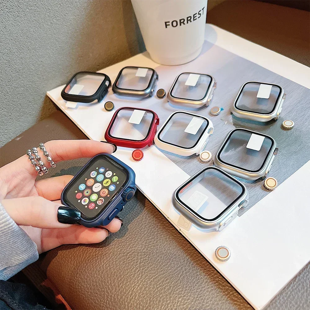 2 Stück gehärtete Glas abdecku – Iwatch Smartwatch Series 7 Bewertung und Preis