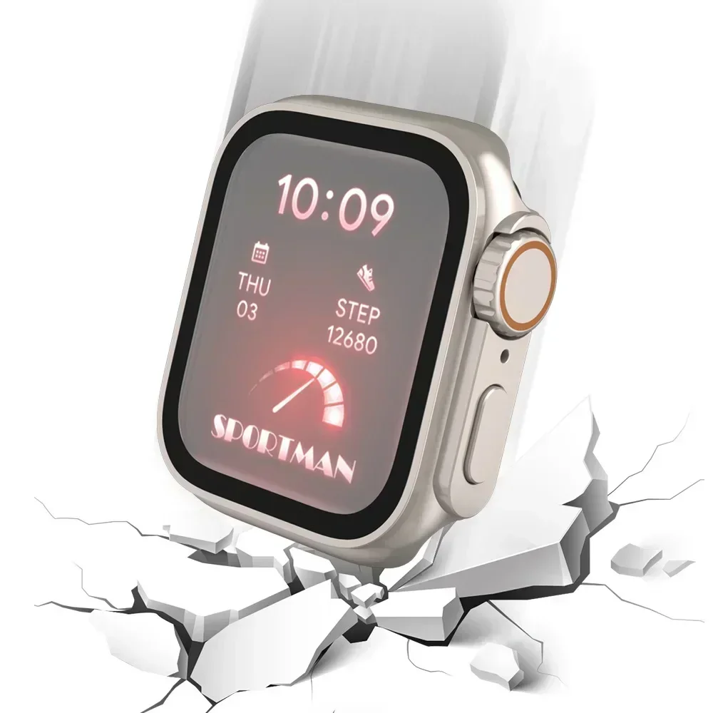 2 Stück gehärtete Glas abdecku – Iwatch Smartwatch Series 7 Bewertung und Preis