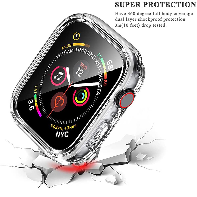 Gehärtetes Glas + Abdeckung fü – Iwatch Smartwatch Series 7 Bewertung und Preis