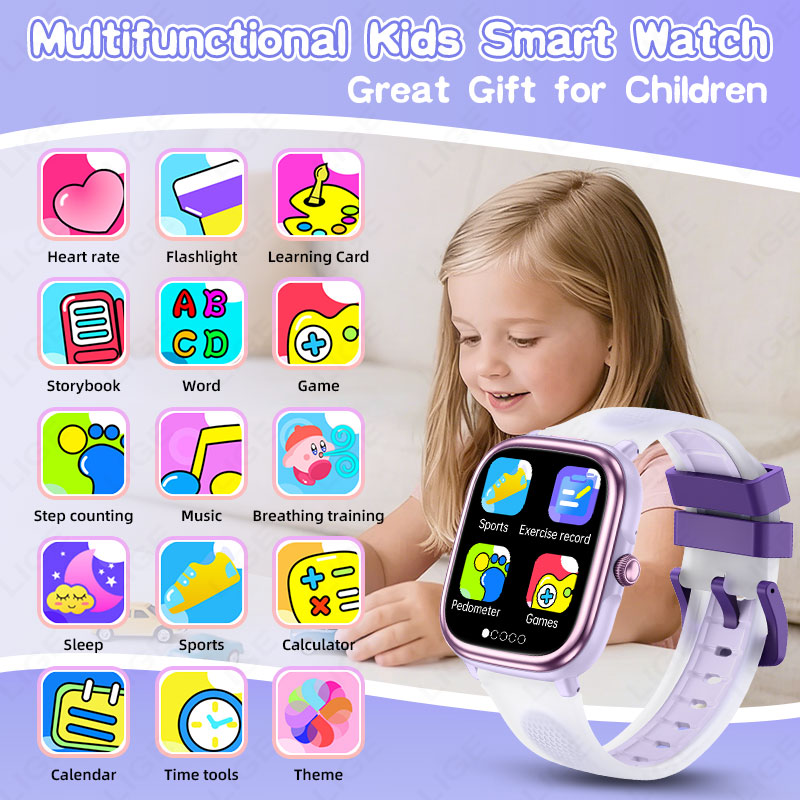LIGE 2026 Neue Kinder-Lern-Sma – Smartwatch Watches For Girls Kids Bewertung und Preis