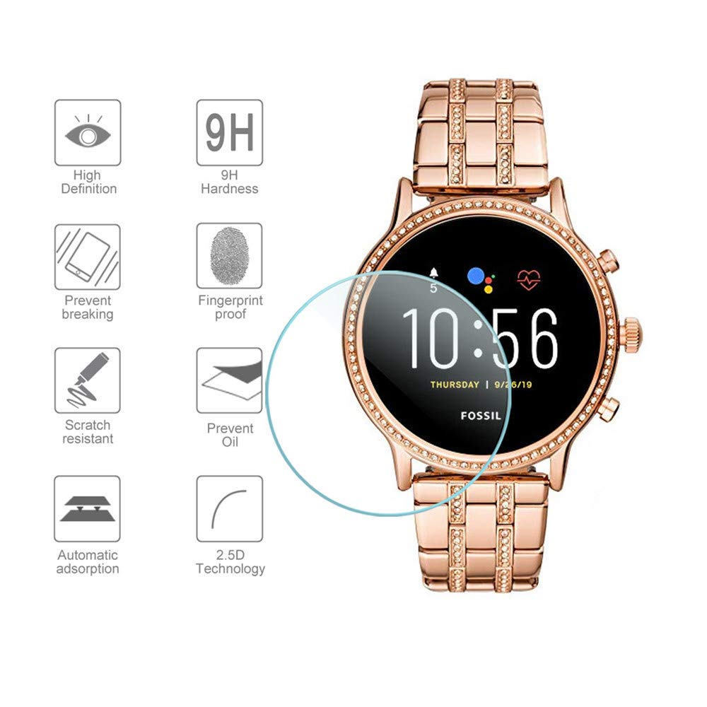 2 Stück gehärtetes Glas für fo – Fossil Watches Smartwatch Gen 6 Bewertung und Preis