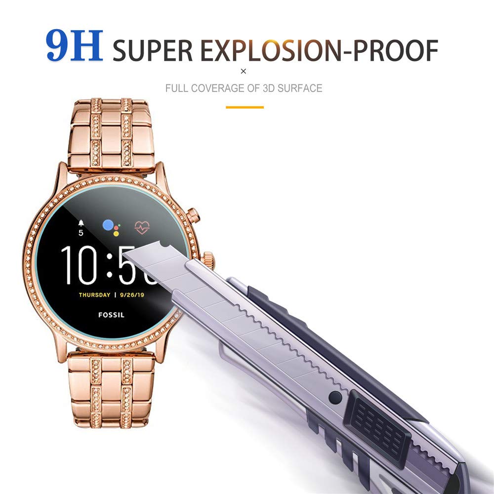 2 Stück gehärtetes Glas für fo – Fossil Watches Smartwatch Gen 6 Bewertung und Preis