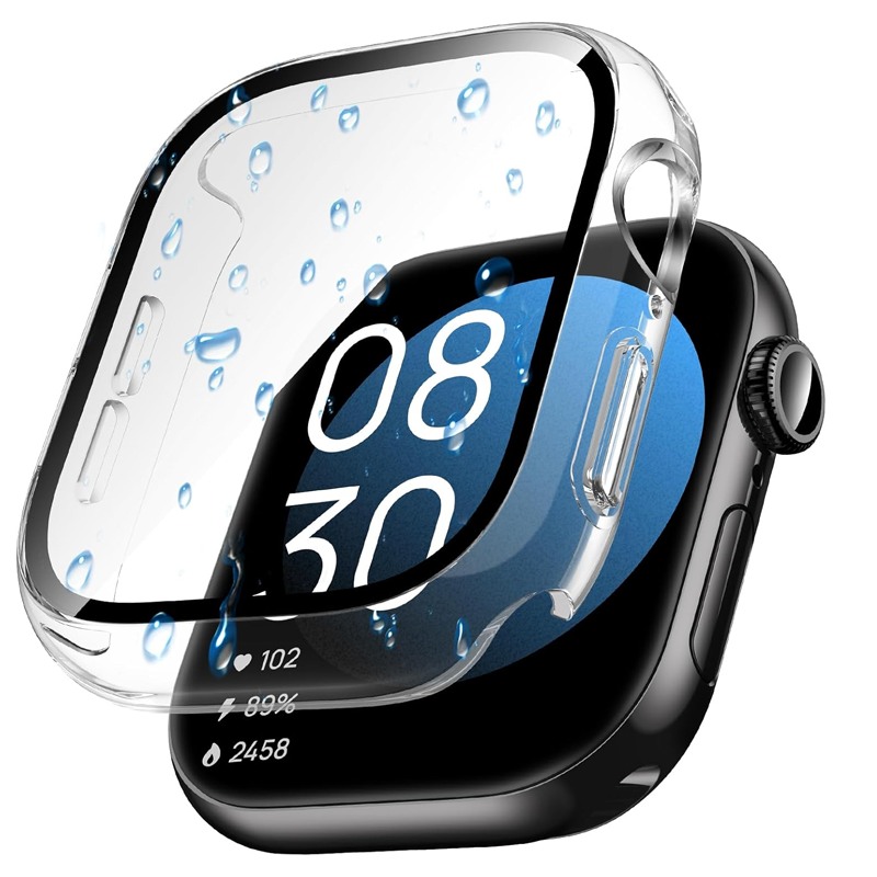Glas+Hülle für Apple Watch 44m – Iwatch Smartwatch Series 7 Bewertung und Preis