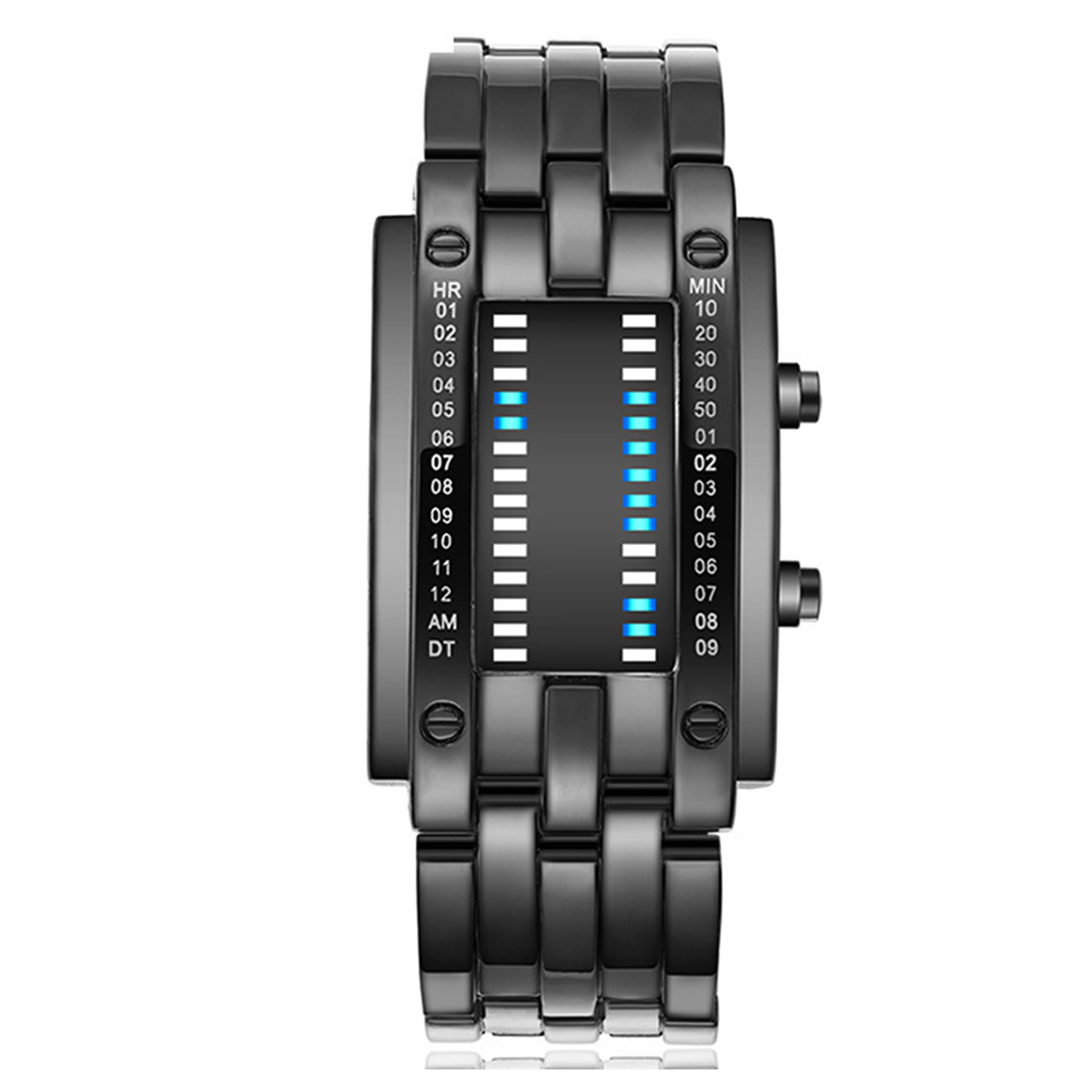 Hochwertige binäre Matrix-blau – Smartwatch Premium Watches For Men Bewertung und Preis