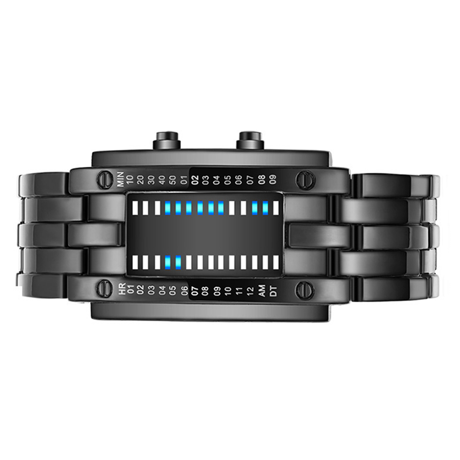 Hochwertige binäre Matrix-blau – Smartwatch Premium Watches For Men Bewertung und Preis