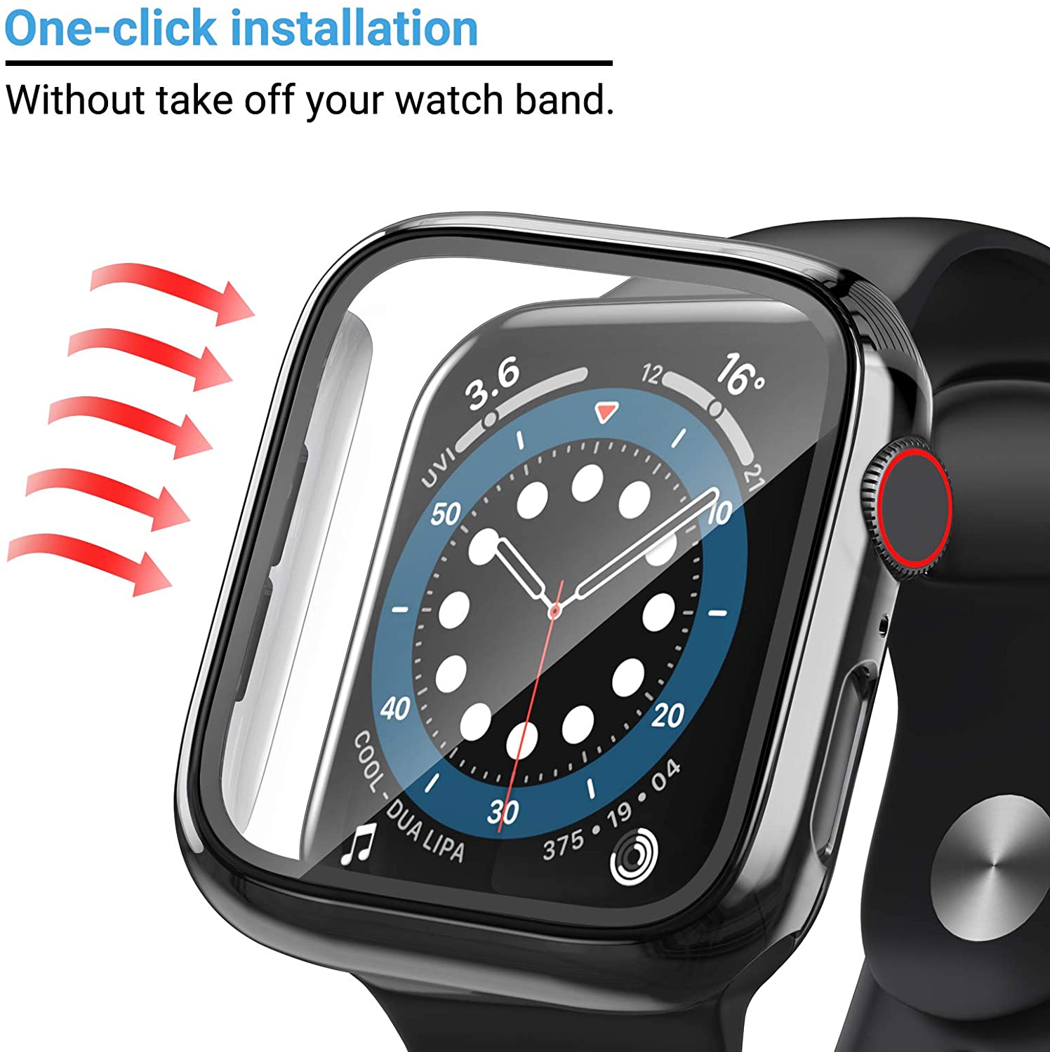 Glas + Abdeckung für Apple Wat – Iwatch Smartwatch Series 7 Bewertung und Preis