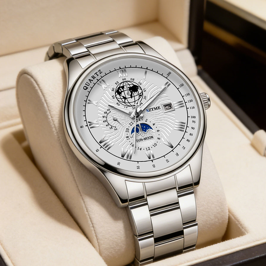 Business Luxus Herrenuhren Sta – Smartwatch Trending Watches For Men Bewertung und Preis