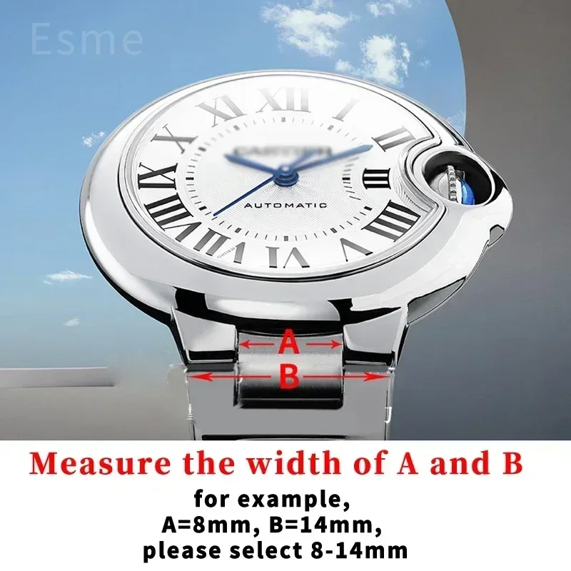 11 x 18 mm Uhrenarmband für di – Cartier Watch Ballon Bleu Bewertung und Preis