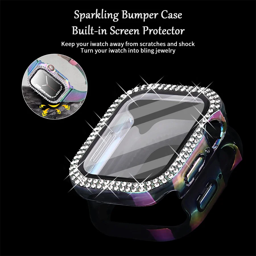 Diamant-Abdeckung für Apple Wa – Iwatch Smartwatch Series 7 Bewertung und Preis