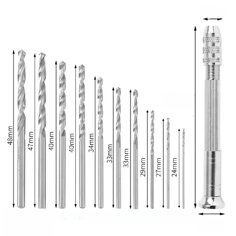 0,8-3,0mm Mini-Handbohrer Holz – Watch Es Bewertung und Preis
